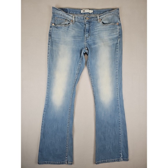 Levi's Denim - Levis‎ 524 Bootcut Women's 33x30 Light Wash Denim Jeans